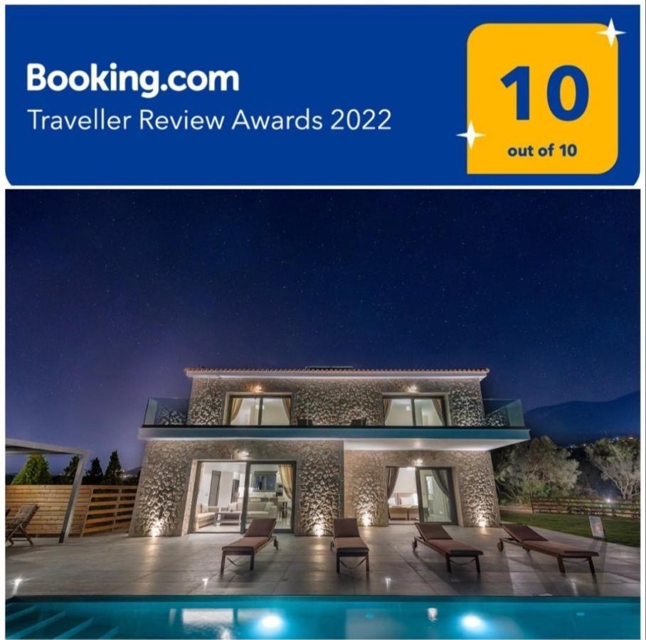 Kefalonia Stone Villas - Villa Petros Kefalonica Τραπεζάκι Εξωτερικό φωτογραφία