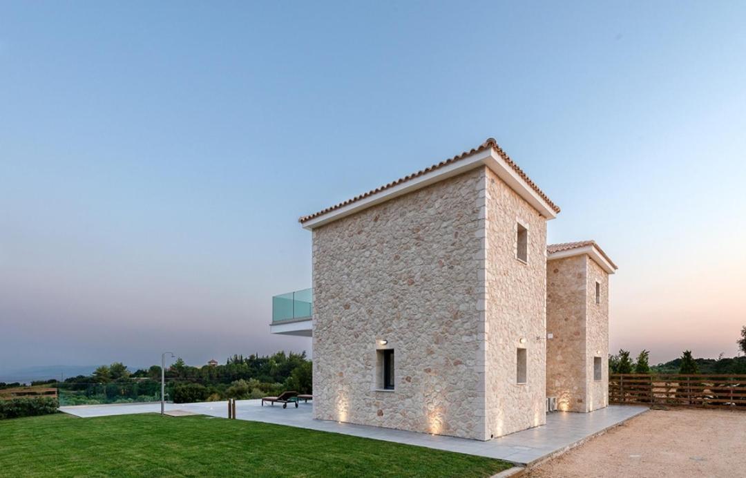 Kefalonia Stone Villas - Villa Petros Kefalonica Τραπεζάκι Εξωτερικό φωτογραφία