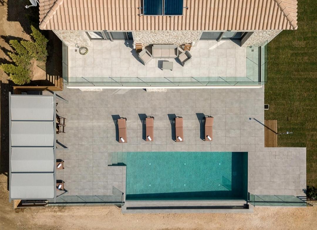 Kefalonia Stone Villas - Villa Petros Kefalonica Τραπεζάκι Εξωτερικό φωτογραφία
