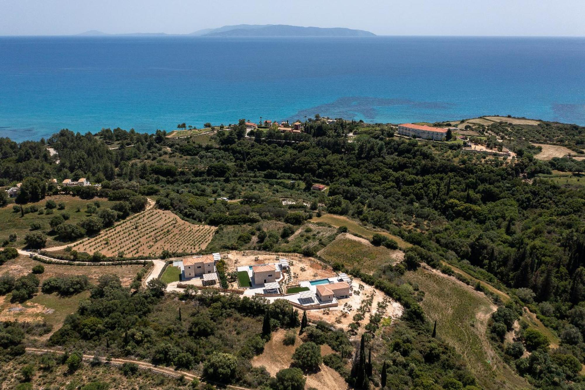 Kefalonia Stone Villas - Villa Petros Kefalonica Τραπεζάκι Εξωτερικό φωτογραφία