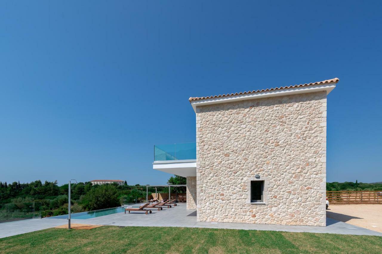 Kefalonia Stone Villas - Villa Petros Kefalonica Τραπεζάκι Εξωτερικό φωτογραφία
