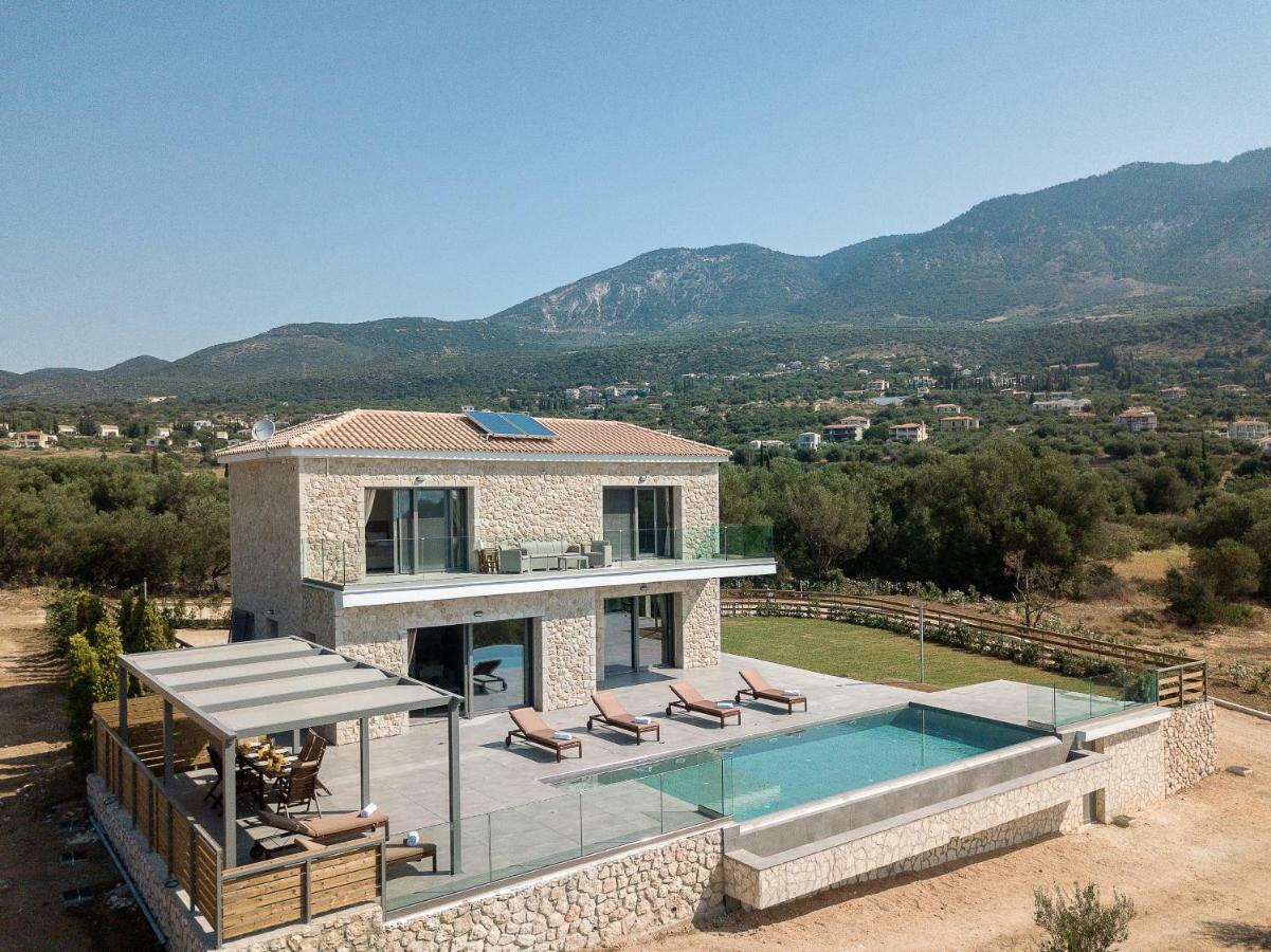 Kefalonia Stone Villas - Villa Petros Kefalonica Τραπεζάκι Εξωτερικό φωτογραφία