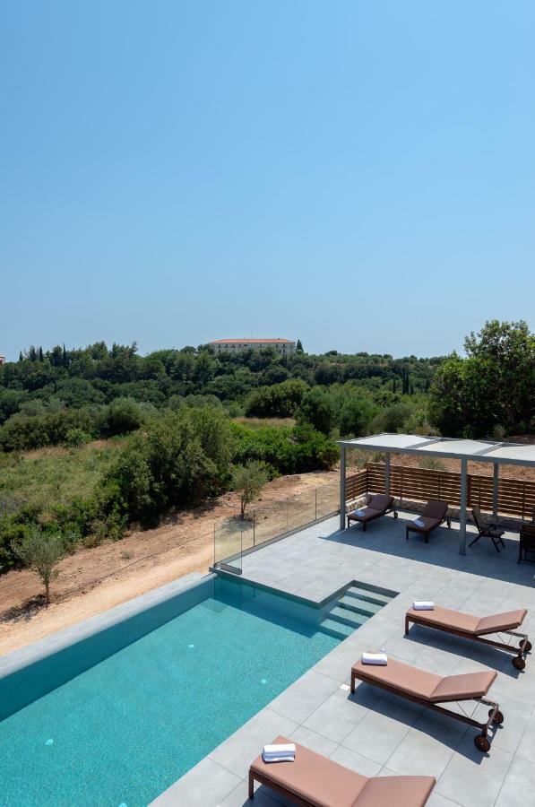 Kefalonia Stone Villas - Villa Petros Kefalonica Τραπεζάκι Εξωτερικό φωτογραφία